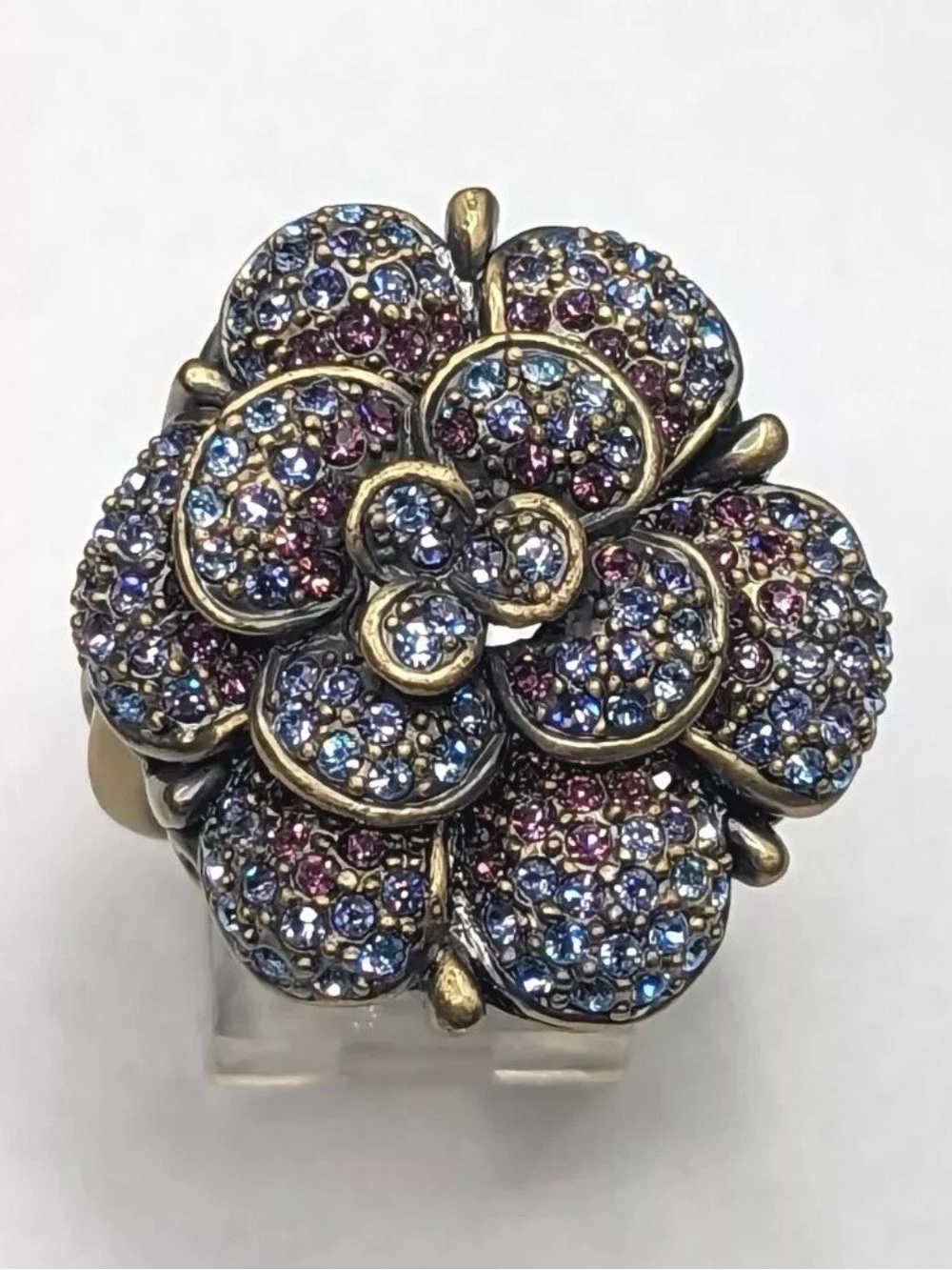 Heidi Daus "Petal Profusion" statement ring *Size 9